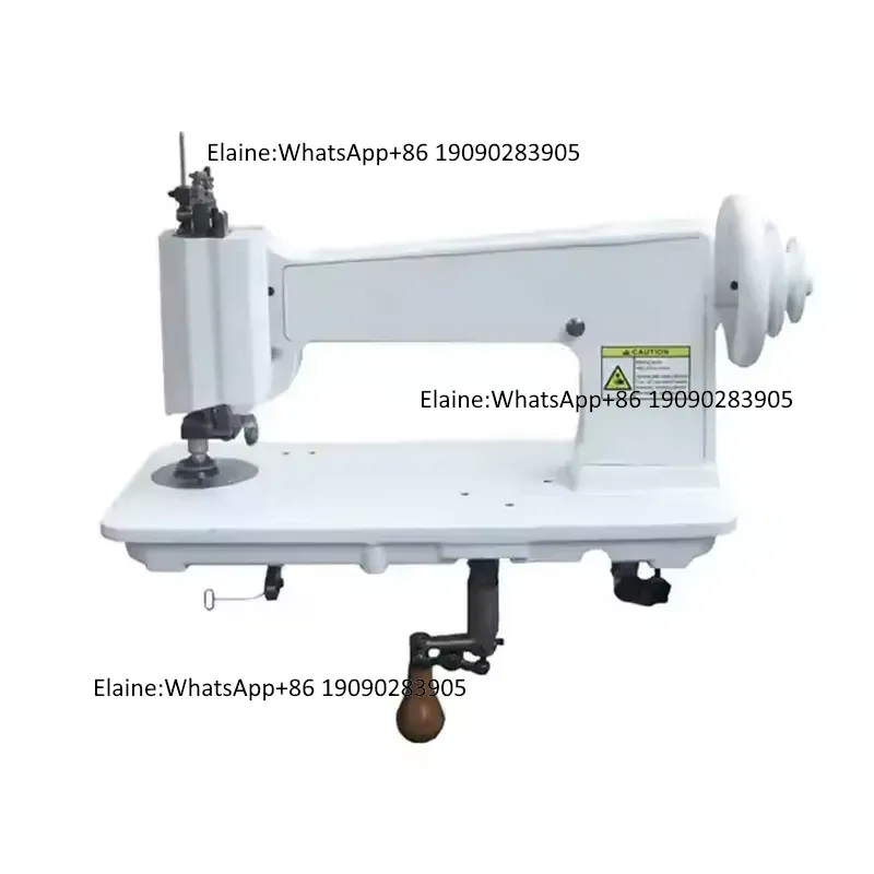 Embroidery Stitches - จักรเย็บผ้าแบบมือหมุน รุ่น QK-10-1 แบบเตียงราบ สำหรับใช้ในครัวเรือน พร้อมฟังก์ชั่นปักลาย