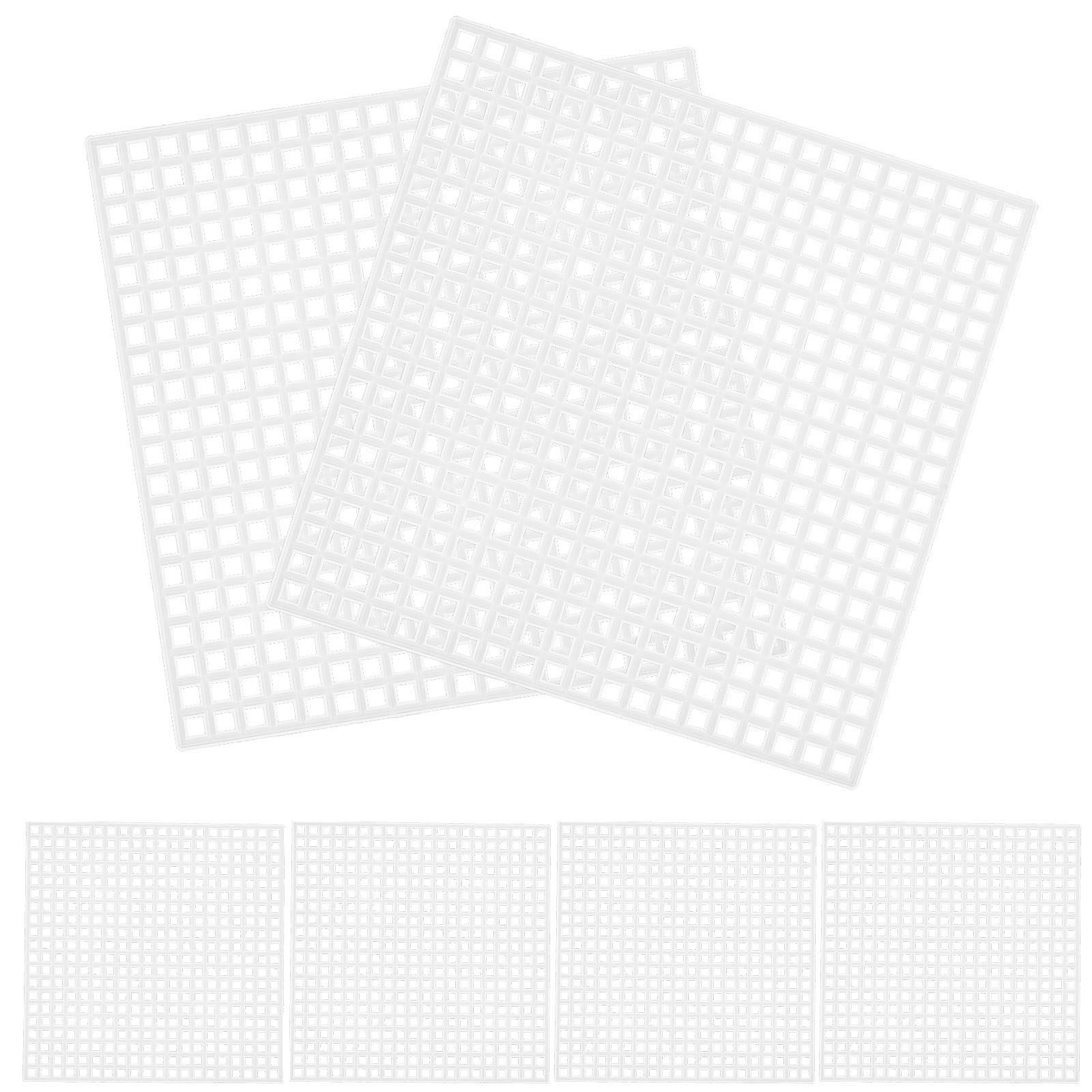 Embroidery Uniform - แผ่นตาข่ายสี่เหลี่ยม 8x8 ซม. จำนวน 10 ชิ้น