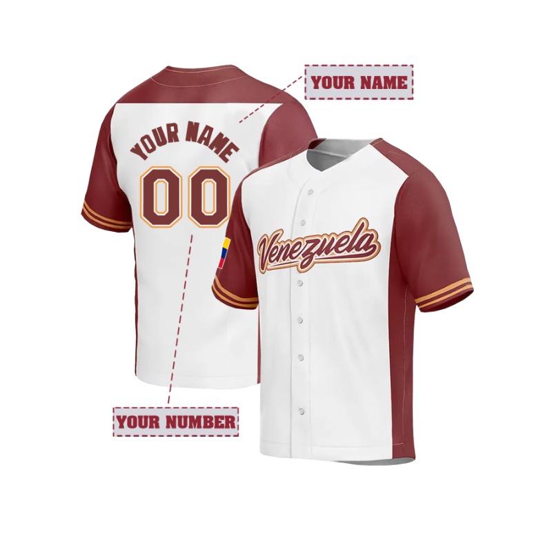 Custom เวเนซุเอลาเบสบอลเสื้อยื - Embroidery On Shirt บทวิจารณ์และราคา