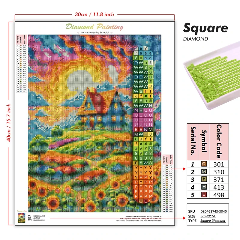ชุดภาพวาดเพชร ศิลปินชื่อดัง ซั - Embroidery Artist บทวิจารณ์และราคา