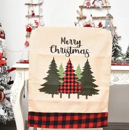 4/6/8pcs เก้าอี้คริสต์มาสผ้าลิ - Embroidery Xmas Decorations บทวิจารณ์และราคา