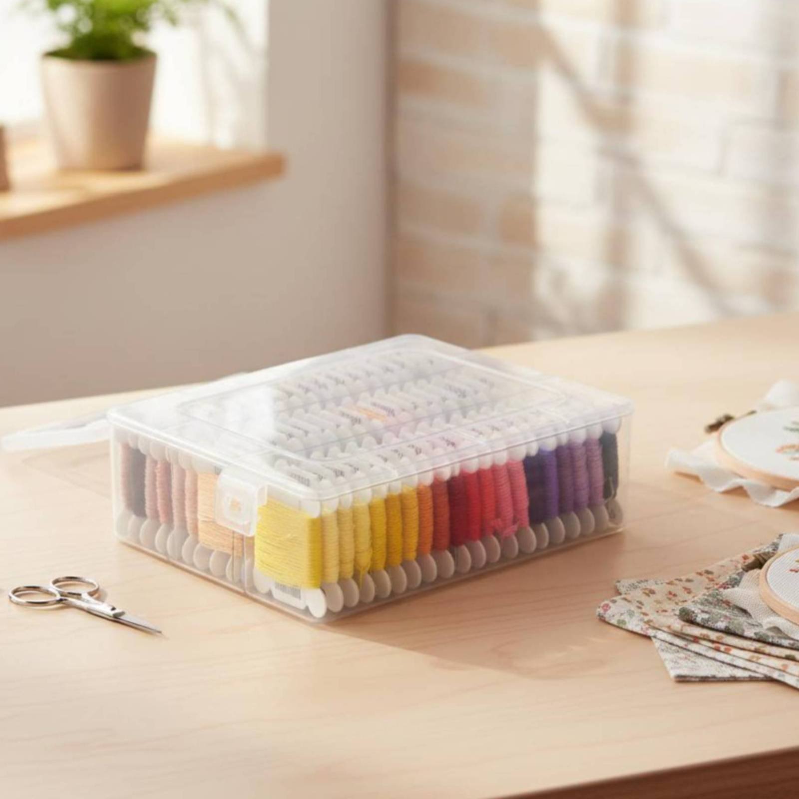 ชุดด้ายเย็บปักถักร้อย ชุดไหมปั - Embroidery Stitches บทวิจารณ์และราคา