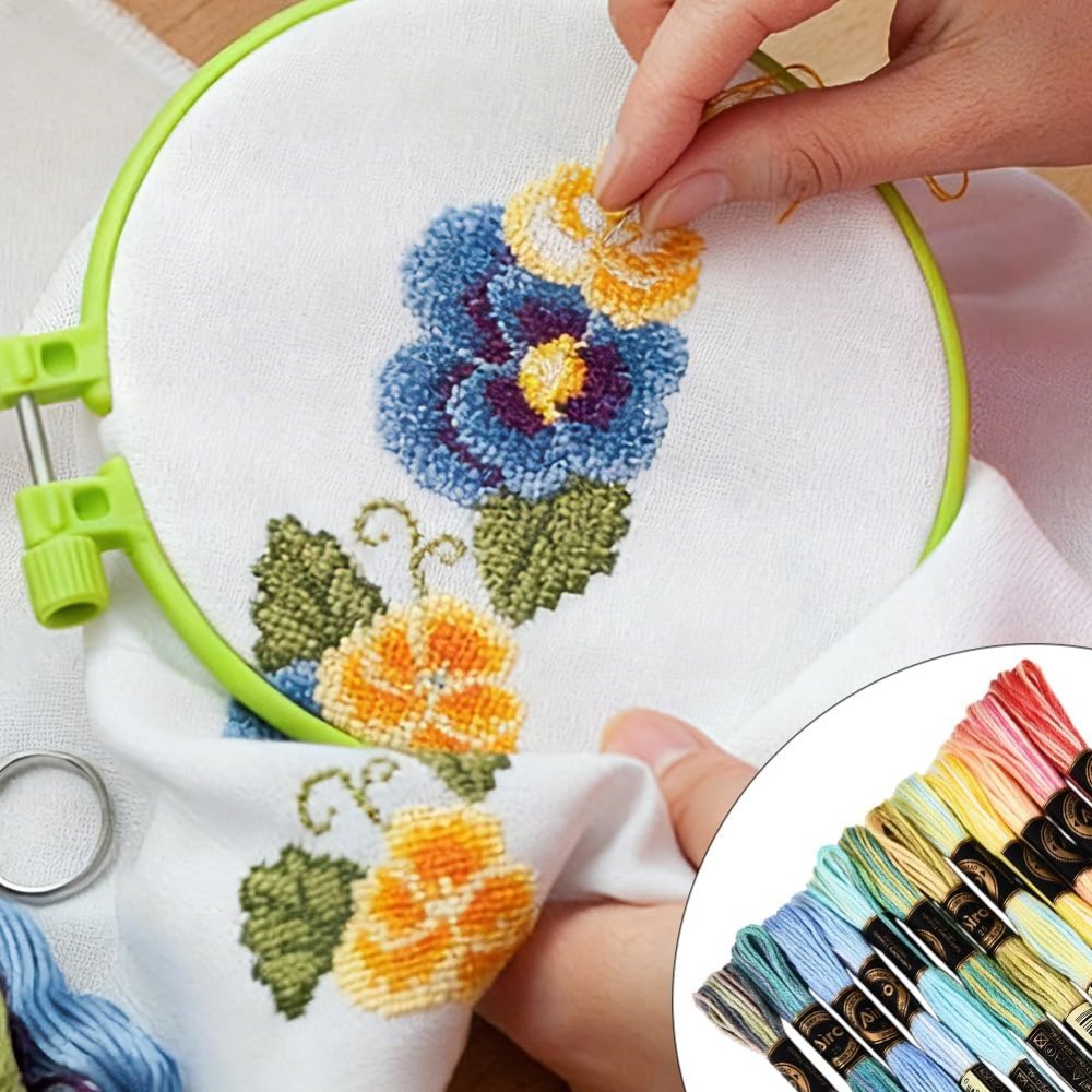 ไหมปักครอสติช 12 แกนม 105 หลา  - Embroidery Stitches บทวิจารณ์และราคา