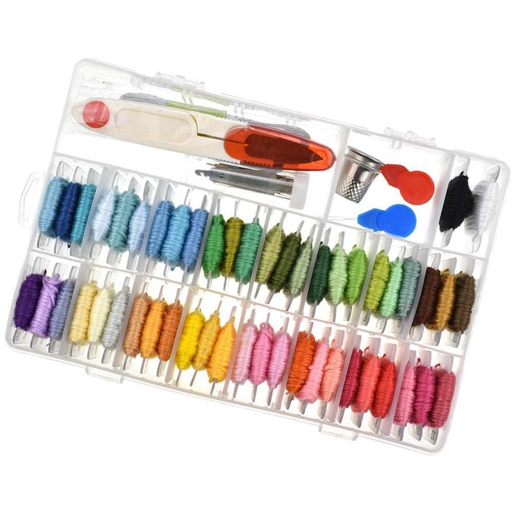 ชุดอุปกรณ์งานปัก 50 ชิ้น ชุดสำ - Embroidery Stitches บทวิจารณ์และราคา
