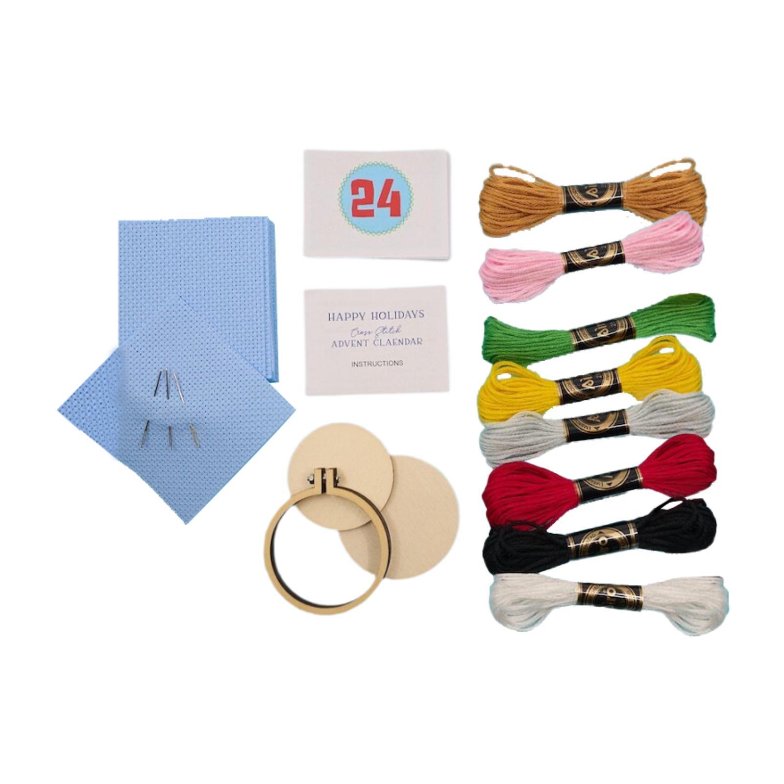 ปฏิทินนับถอยหลังวันคริสต์มาส,  - Embroidery Xmas Decorations บทวิจารณ์และราคา