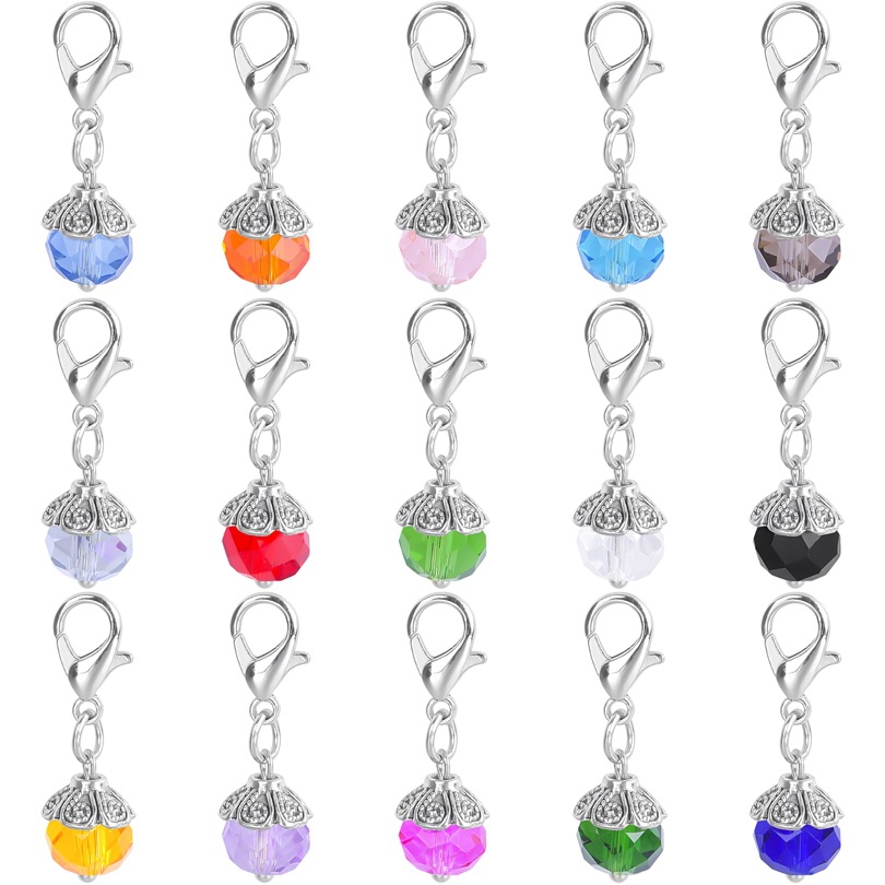 ตัวล็อคไหมพรมแบบถักโครเชต์ 5 ช - Stitch Marker Ring บทวิจารณ์และราคา