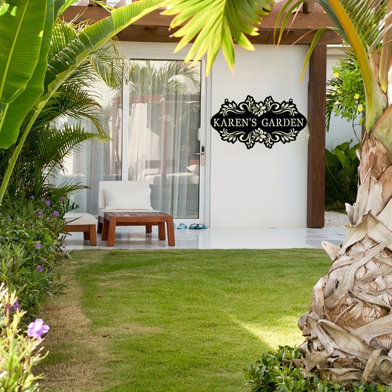 ป้ายโลหะศิลปะแบบกำหนดเอง พร้อม - Embroidery Garden บทวิจารณ์และราคา
