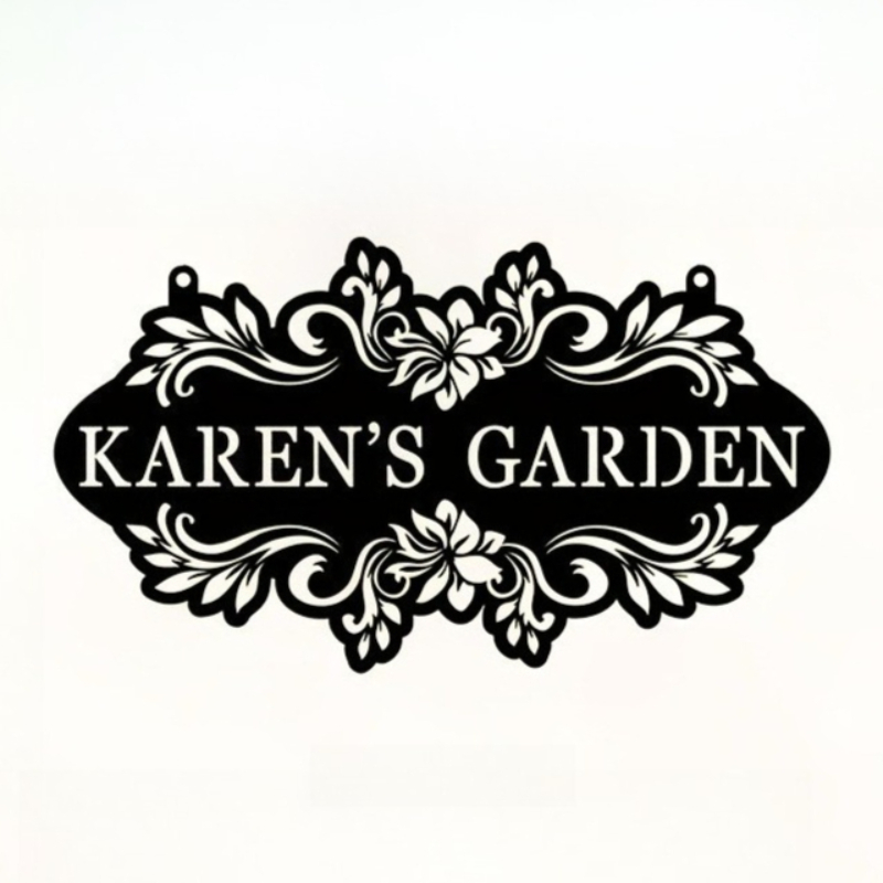 ป้ายโลหะศิลปะแบบกำหนดเอง พร้อม - Embroidery Garden บทวิจารณ์และราคา