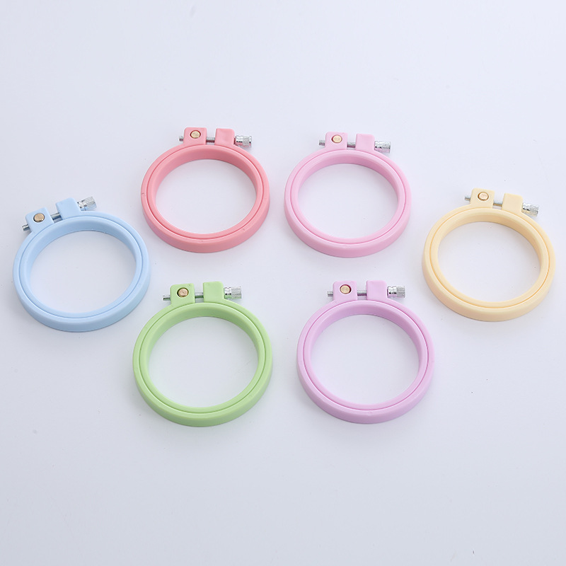 ห่วงเย็บปักถักร้อยทำจากพลาสติก - Stitch Marker Ring บทวิจารณ์และราคา