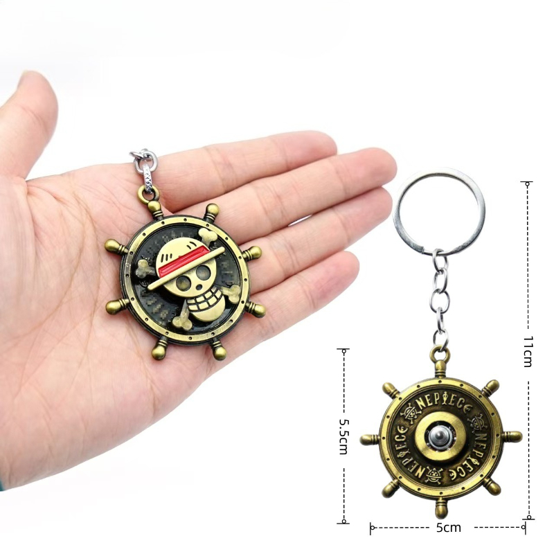 พวงกุญแจหมุนได้ ลายตราโจรสลัดห - Embroidery Charm บทวิจารณ์และราคา