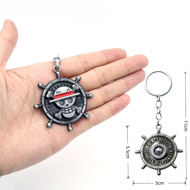 พวงกุญแจหมุนได้ ลายตราโจรสลัดห - Embroidery Charm บทวิจารณ์และราคา