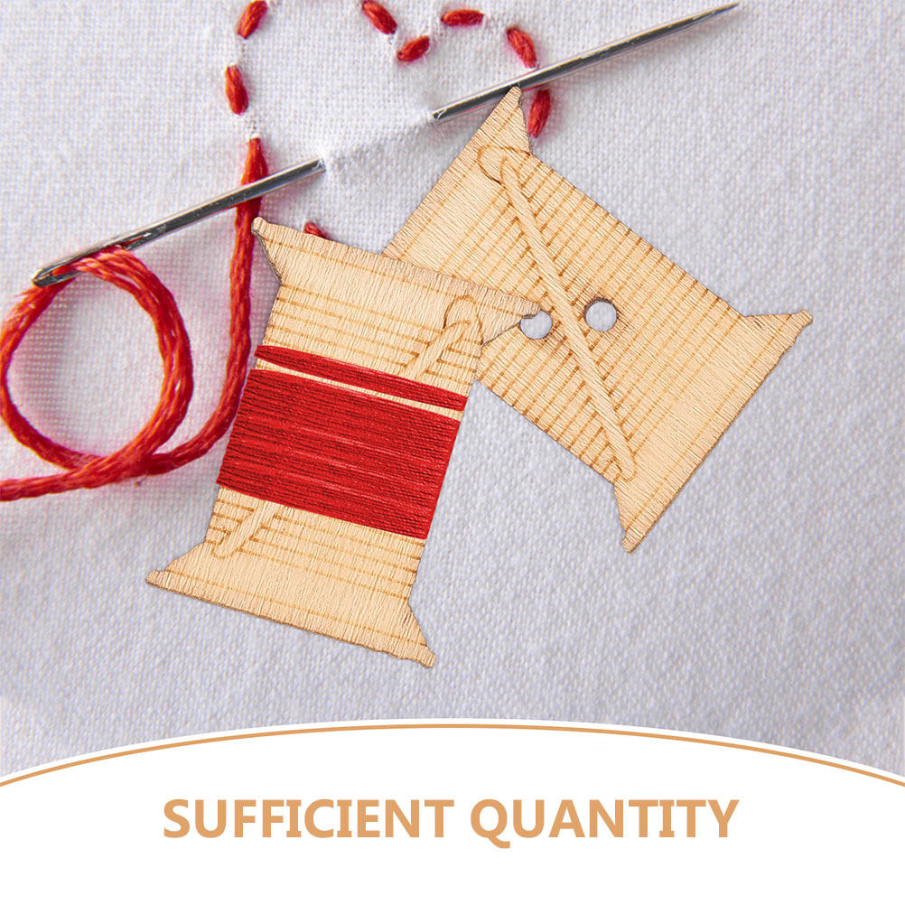 กระดาษม้วนด้ายปักผ้าทำจากไม้ 1 - Embroidery Stitches บทวิจารณ์และราคา