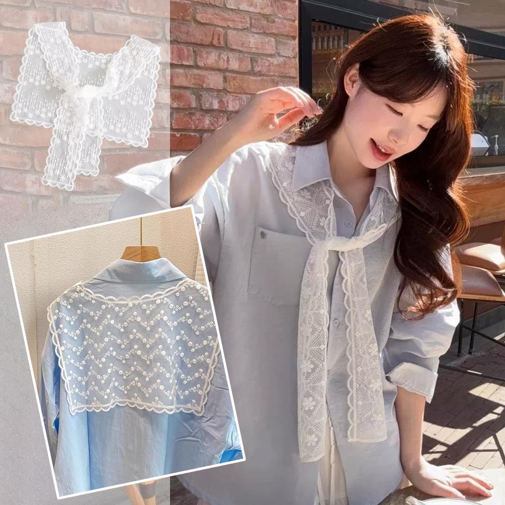 ผ้าคลุมไหล่ลูกไม้ฝรั่งเศสสำหรั - Embroidery On Shirt บทวิจารณ์และราคา