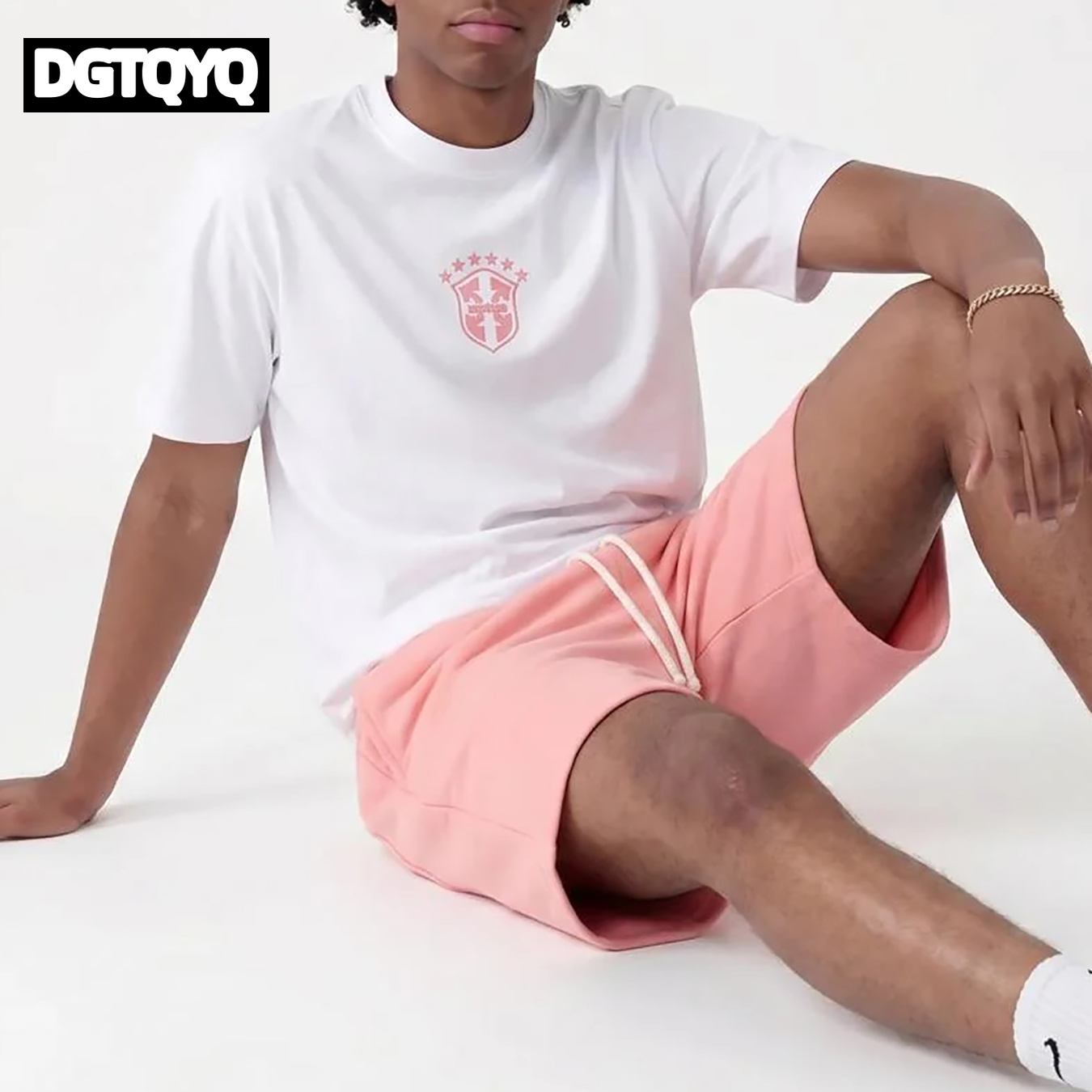 ชุดเซ็ตเสื้อยืดคอกลมพิมพ์ลายกั - Embroidery On Shirt บทวิจารณ์และราคา