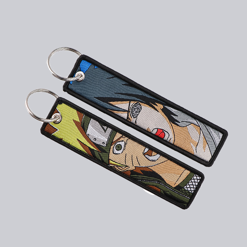 อะนิเมะนารูโตะปักลายพวงกุญแจ ค - Embroidery Charm บทวิจารณ์และราคา