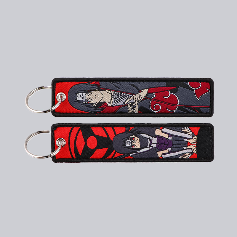 อะนิเมะนารูโตะปักลายพวงกุญแจ ค - Embroidery Charm บทวิจารณ์และราคา