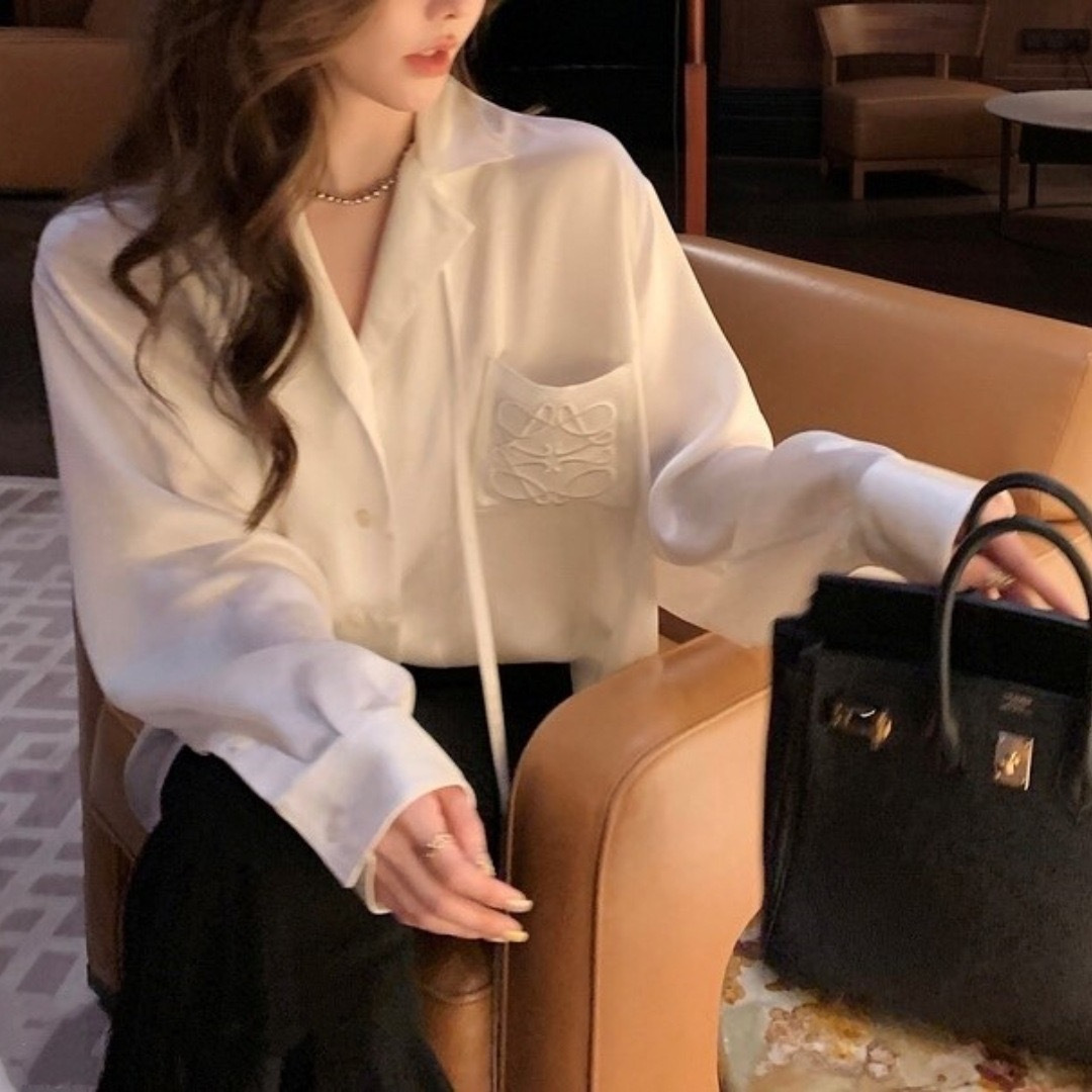 เสื้อผู้หญิง 2026 รุ่นใหม่ ฤดู - Embroidery On Shirt บทวิจารณ์และราคา