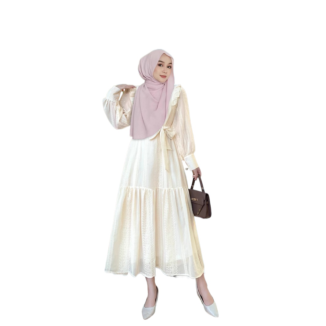 อินโดนีเซียเสื้อผ้าสตรีมุสลิม  - Embroidery In Indonesia บทวิจารณ์และราคา