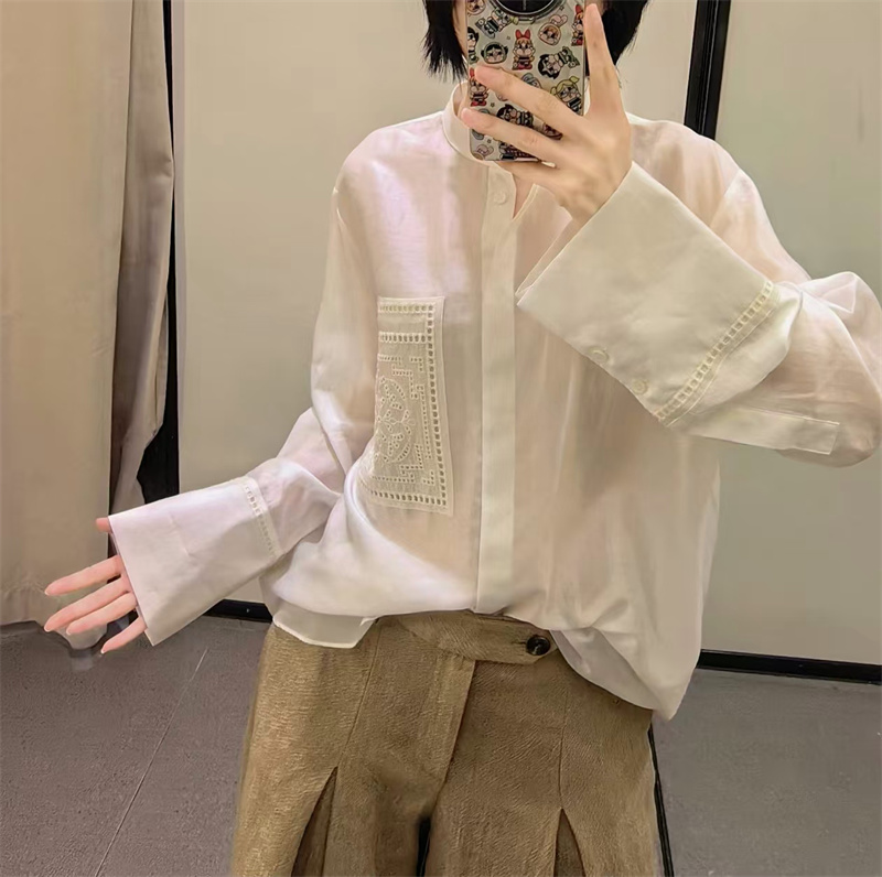 กัวบิโอซีย์เสื้อเชิ้ตผู้หญิง 2 - Embroidery On Shirt บทวิจารณ์และราคา
