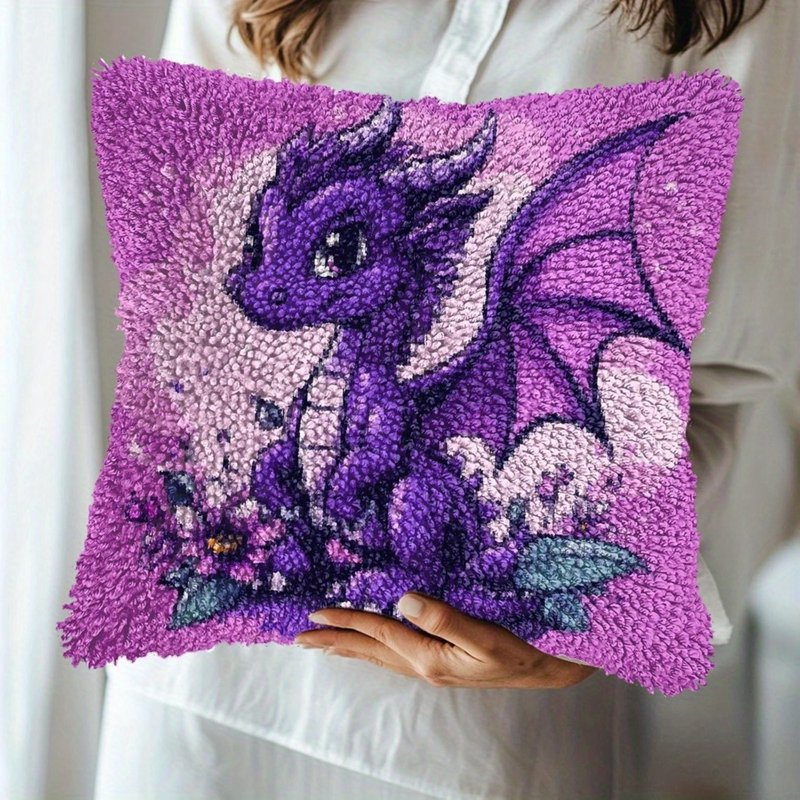 ชุดเย็บปักถักร้อยลายสัตว์ หมอน - Printed Embroidery Kit บทวิจารณ์และราคา