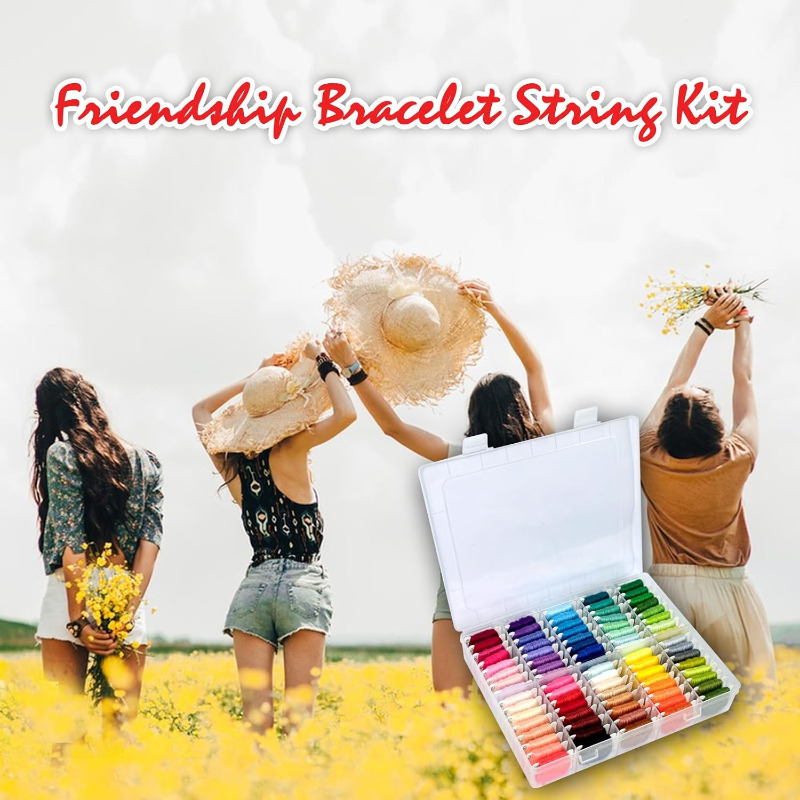 ชุดด้ายปักผ้าฝ้าย 100% พร้อมกล - Embroidery Stitches บทวิจารณ์และราคา