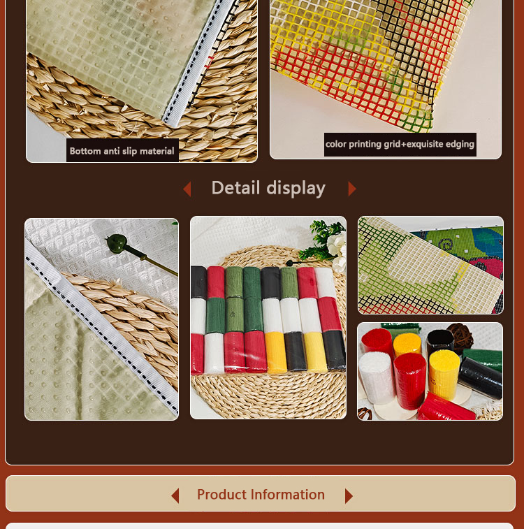 ชุดอุปกรณ์เย็บพรมแบบ Bee Latch - Printed Embroidery Kit บทวิจารณ์และราคา