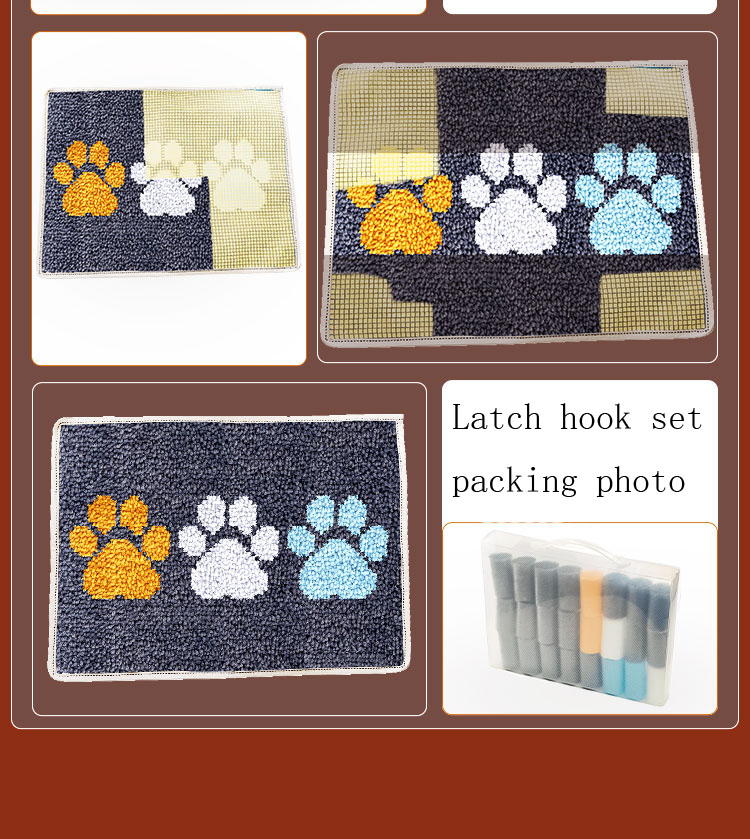 ชุดถักสลักผ้าใบสำหรับปักด้ายอะ - Printed Embroidery Kit บทวิจารณ์และราคา